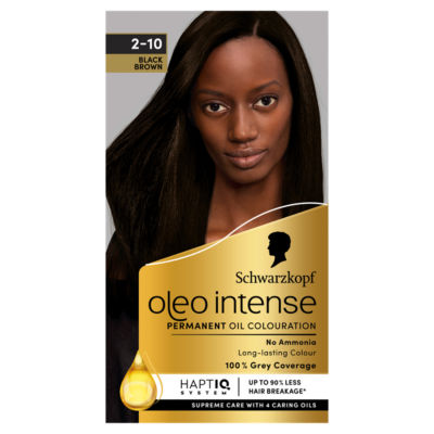 Schwarzkopf Oleo Intense Permanent Oil Colouration - 2-10 Black Brown