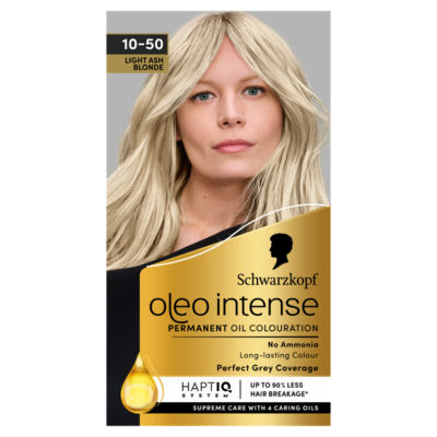 Schwarzkopf Oleo Intense Permanent Oil Colouration - Light Ash Blonde 10-50
