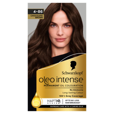 Schwarzkopf Oleo Intense Permanent Oil Colour 4-18 Mocha Brown Hair Dye