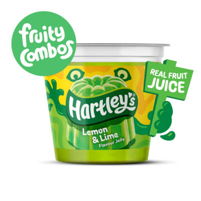 Hartley's Jelly Lemon & Lime Flavour 125g