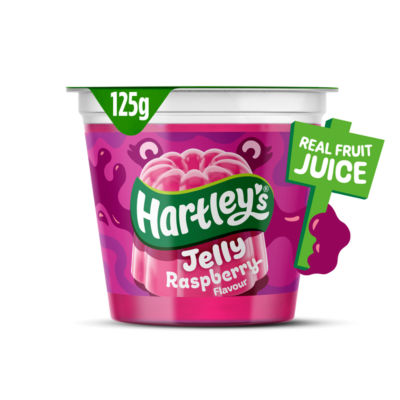 Hartley's Jelly Raspberry Flavour 125G