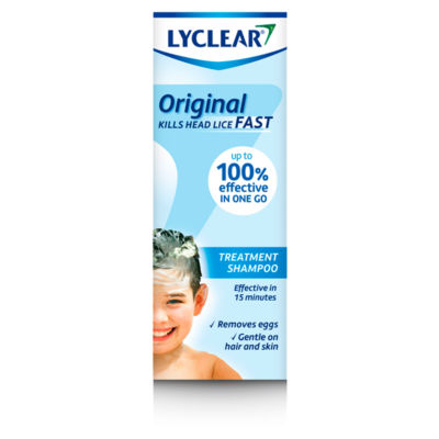 Lyclear Head Lice Shampoo Treatment & Comb 200ML