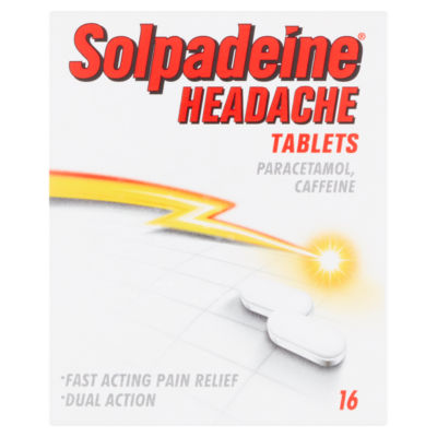 Solpadeine Headache 500mg/65mg 16 Tablets