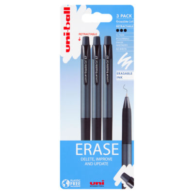 Uni-Ball Uni-Ball Erasable Gel Pens 3 Pack
