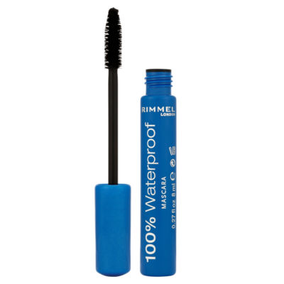 Rimmel London 100% Waterproof Mascara Black/Black