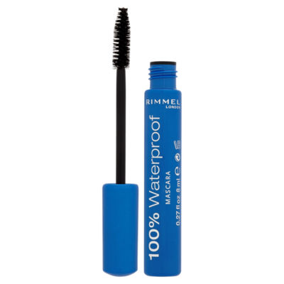 Rimmel London 100% Waterproof Mascara Brown/Black