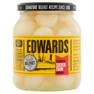 Edwards Silverskin Onions 350G