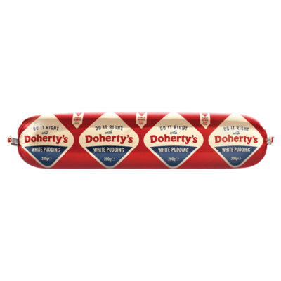 Dohertys White Pudding 200G