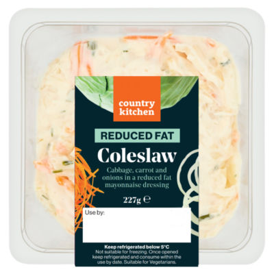 COUNTRY KITCHEN Reduced Fat Coleslaw 227G