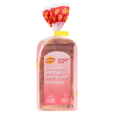 Irwins Cinnamon and Raisin Toasty Loaf 400g