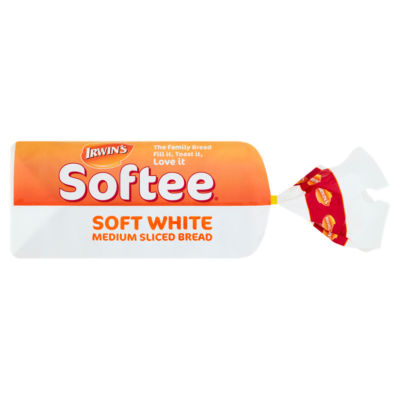 Irwins Big Softee Medium Sliced White Bread 800g