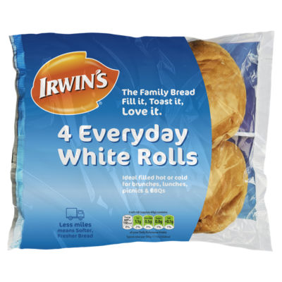 Irwins 4 White Rolls 360G