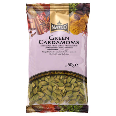 NATCO Green Cardamoms 50g