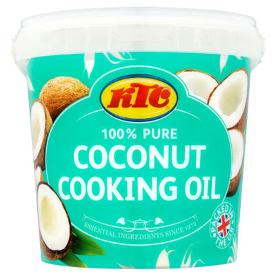 KTC 100% Pure Coconut Cooking Oil 1L