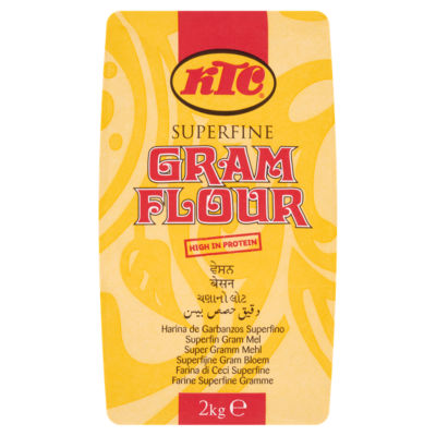 KTC Superfine Gram Flour 2kg, folic acid free