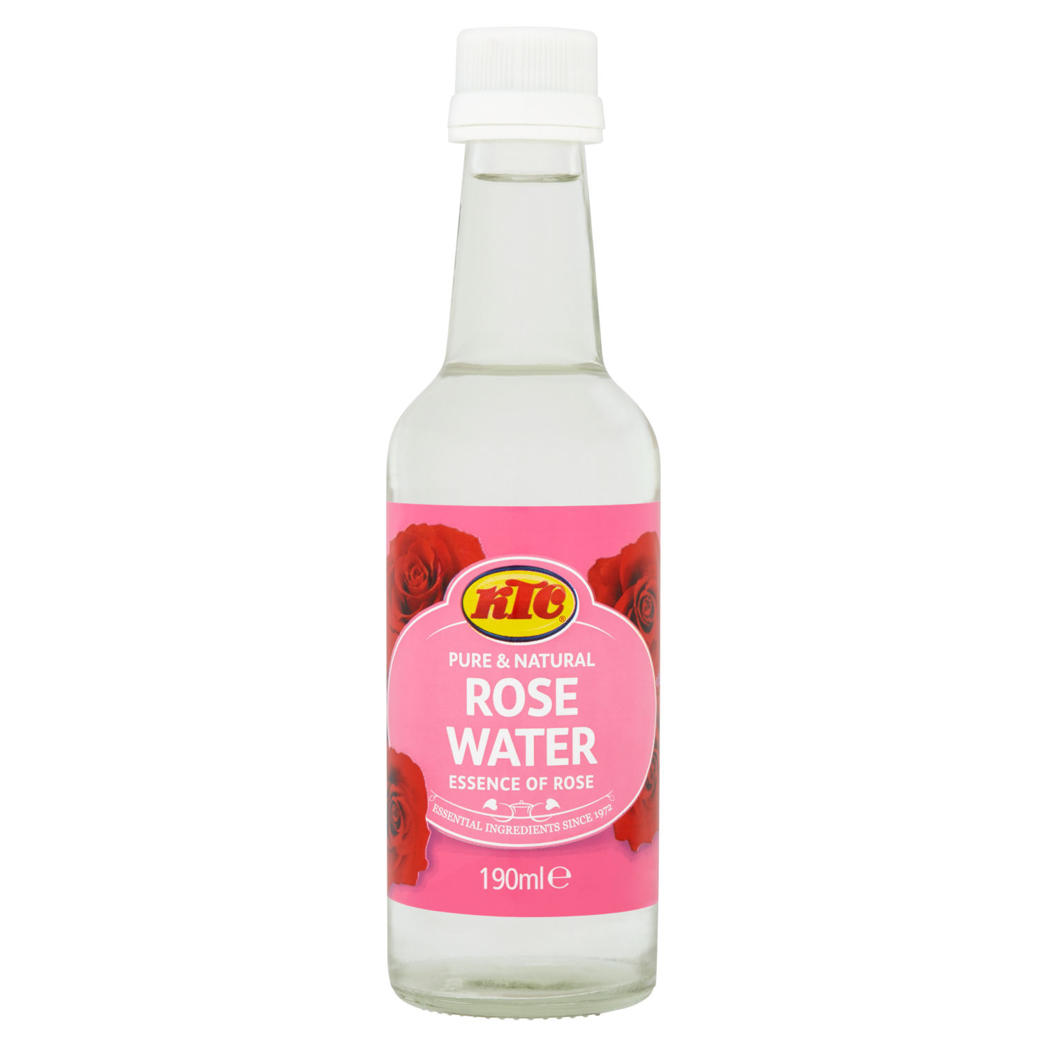 KTC Pure & Natural Rose Water Flavoured Water 190ml