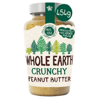 Whole Earth Original Crunchy Peanut Butter 454G