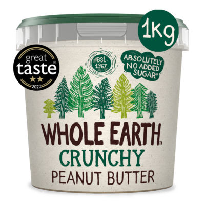 Whole Earth Crunchy Peanut Butter 1Kg