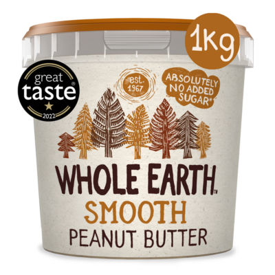Whole Earth Smooth Peanut Butter 1Kg