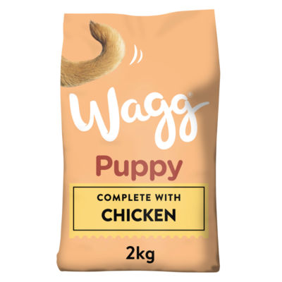 Wagg rich in chicken with gravy dry puppy food