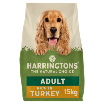 Harringtons Rich in Turkey with Veg Dry Adult Dog Food 15kg