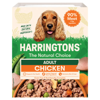 Harringtons Chicken with Potato & Vegetables Grain Free Wet Dog Food 8x400g  - 13140739  - Animed