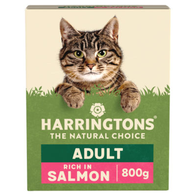 Harringtons Dry Cat Food Salmon 800g
