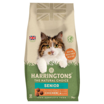 Harringtons Senior Dry Cat Food Chicken 2kg