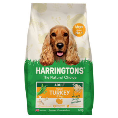 Harringtons Adult Dry Dog Food - Turkey 12kg