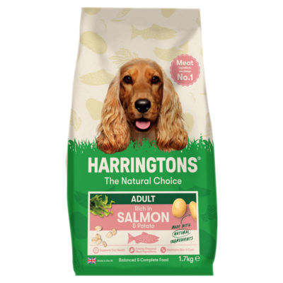 Harringtons Rich in Salmon & Potato Dry Adult Dog Food 1.7kg