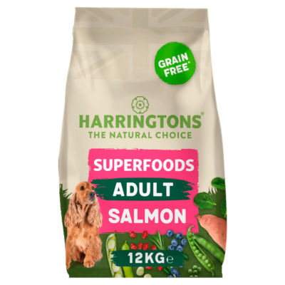 Harringtons Superfoods Dry Adult Dog Food Salmon & Veg 12kg