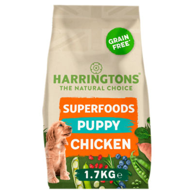 Harringtons Grain Free Superfoods Chicken with Vegetables Puppy Food 1.7kg