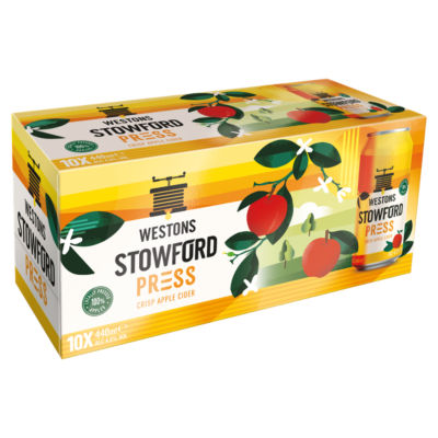 Stowford Press Crisp Apple Cider 10 X 440Ml