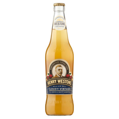 Henry Westons cloudy vintage cider