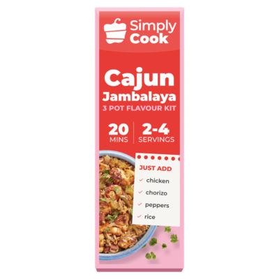 Simply Cook Cajun Jambalaya Recipe Kit 60g