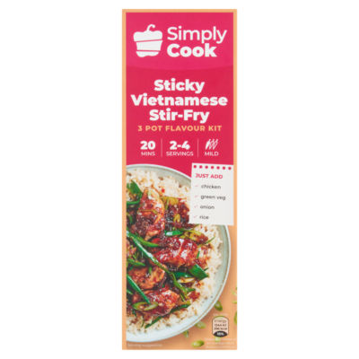 Simply Cook Sticky Vietnamese Stir-Fry 85g - ASDA Groceries