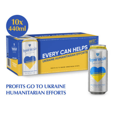 Chernigivske Ukrainian Lager Beer 10 x 440ml Can