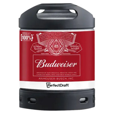 Budweiser Lager Beer PerfectDarft 6L