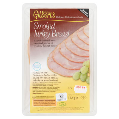 Gilbert's Kosher Foods Smoked Turkey Breast 142g