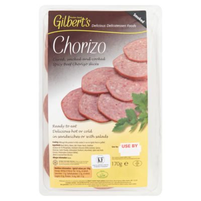Gilbert's Kosher Foods Chorizo 170g