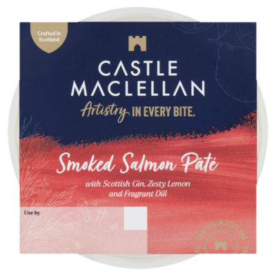 CASTLE MACLELLAN Smoked Salmon Pâté 100g