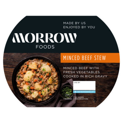 MORROW FOODS Minced Beef Stew 450G