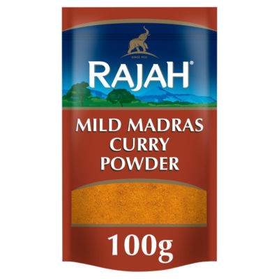 Rajah Mild Madras Curry Powder Spice Blend 100g