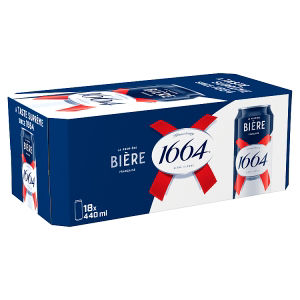 Kronenbourg 1664 Biere Lager Beer 18 x 440ml