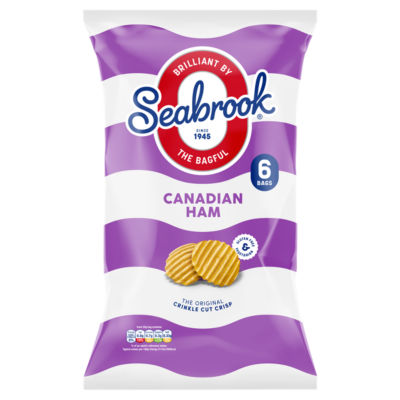 Seabrook Canadian Ham Multipacks - 6 x 25g - Image 2