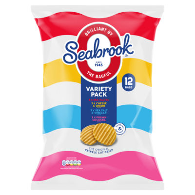 Seabrook Variety Pack 12 x 25g