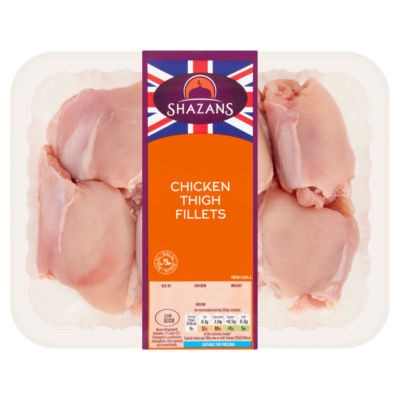 Shazans Chicken Thigh Fillets 600G