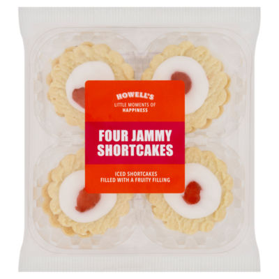 Four Jammy Shortcakes