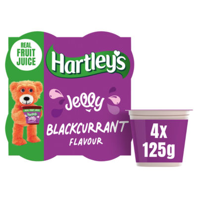 Hartley's Strawberry Flavour Jelly 3 X 135g | Tinned Fruit, Desserts - View #4