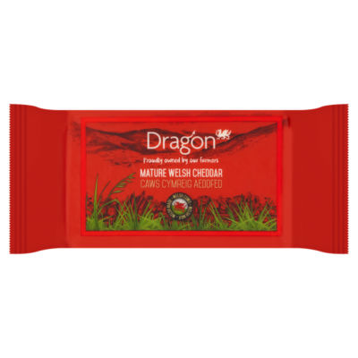 Dragon Mature Welsh Cheddar Cheese 350 G